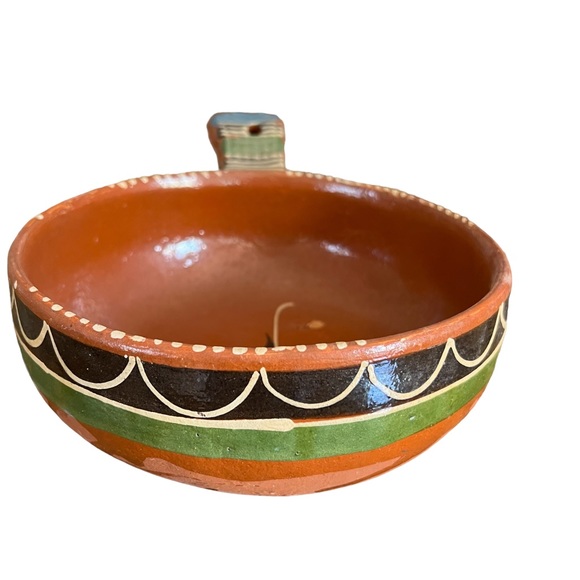 Vintage Mexican Terracotta Serving Bowls Cookware, Set of 4 - Picture 6 of 14
